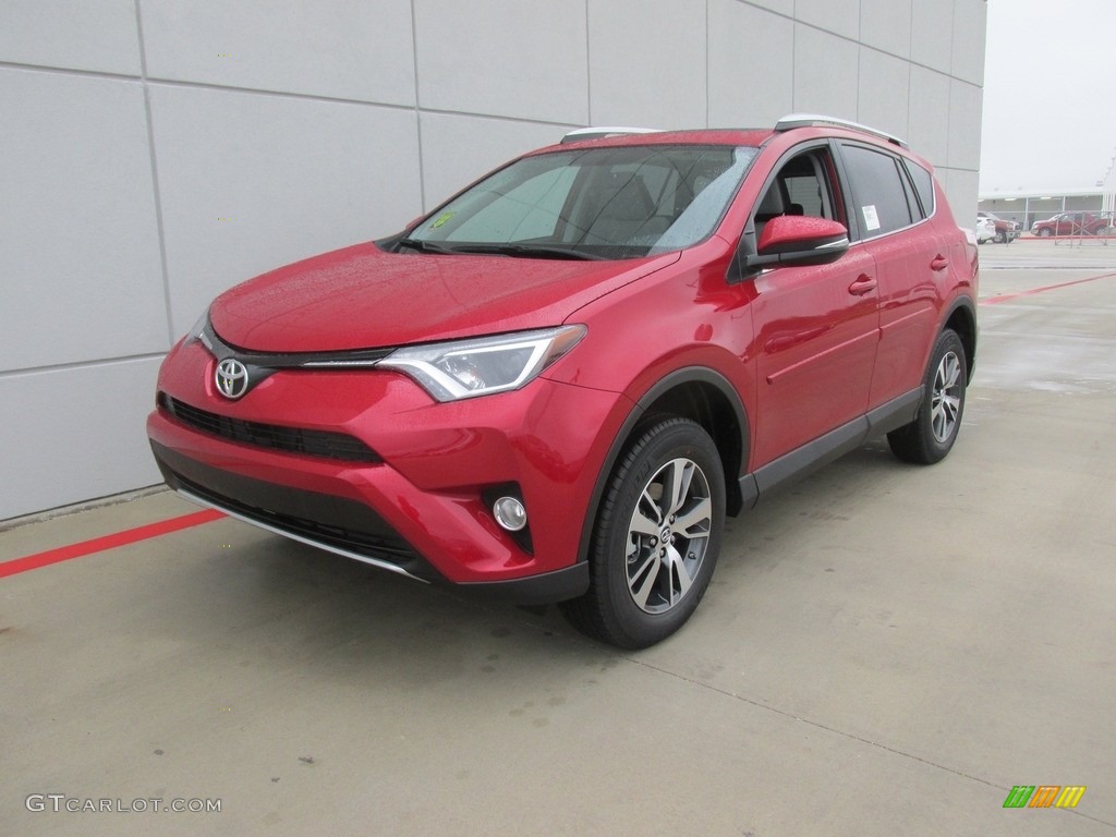 2016 RAV4 XLE - Barcelona Red Metallic / Ash photo #7