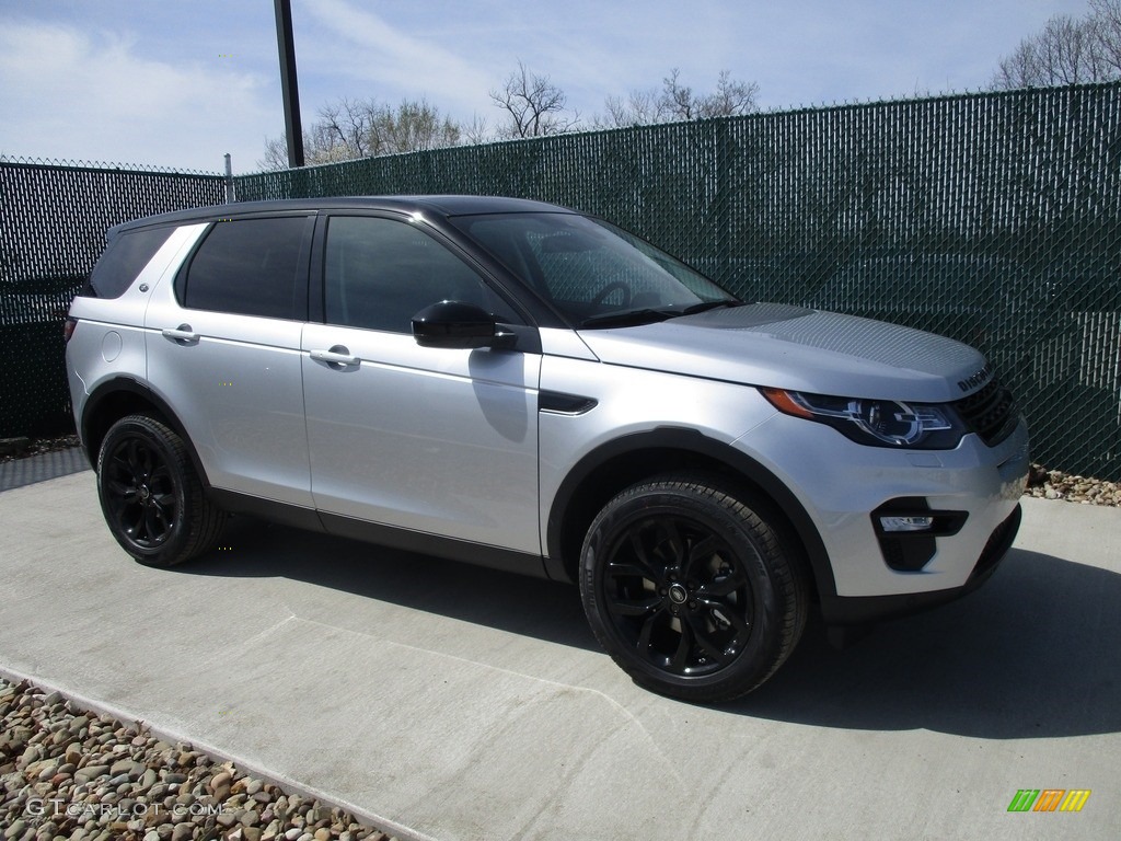 2016 Discovery Sport HSE 4WD - Indus Silver Metallic / Ebony photo #1