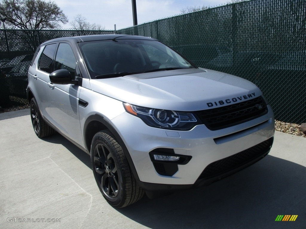 2016 Discovery Sport HSE 4WD - Indus Silver Metallic / Ebony photo #5