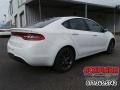 2016 Bright White Dodge Dart SE  photo #3