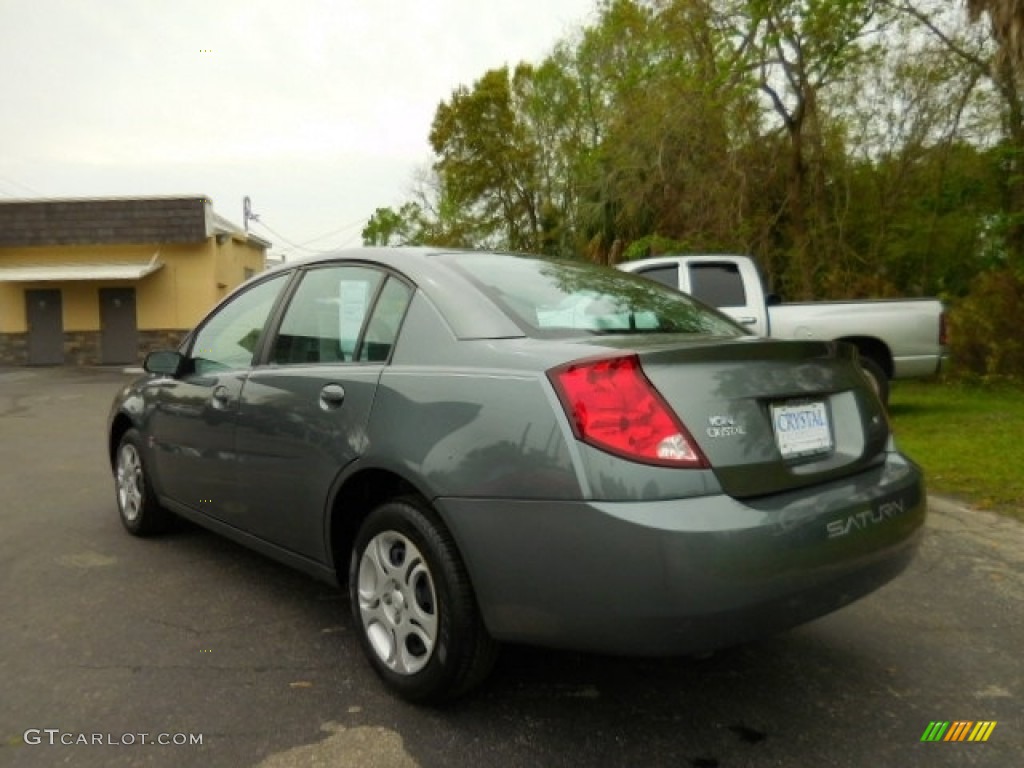 2005 ION 2 Sedan - Storm Gray / Gray photo #3