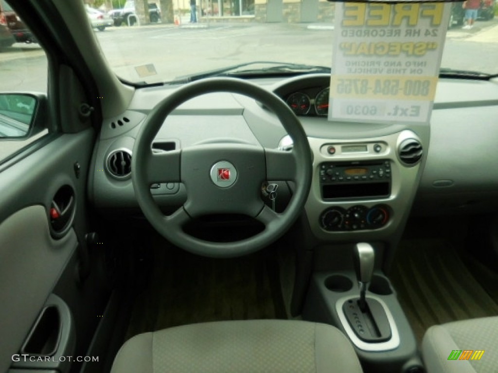 2005 ION 2 Sedan - Storm Gray / Gray photo #6