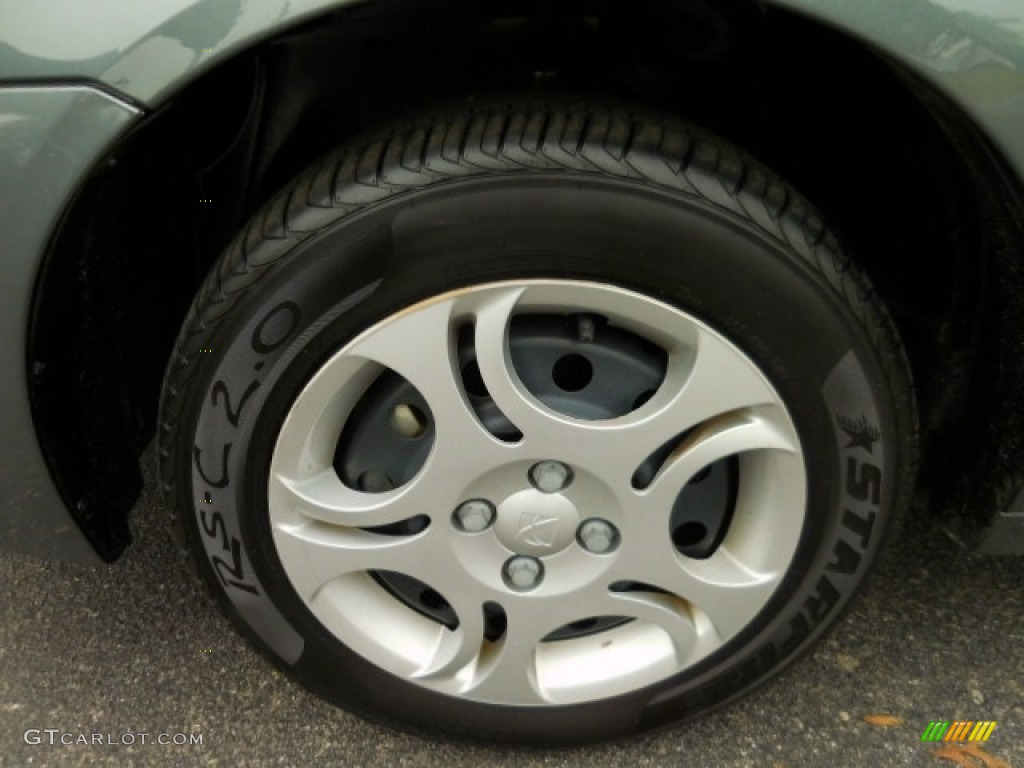 2005 ION 2 Sedan - Storm Gray / Gray photo #14