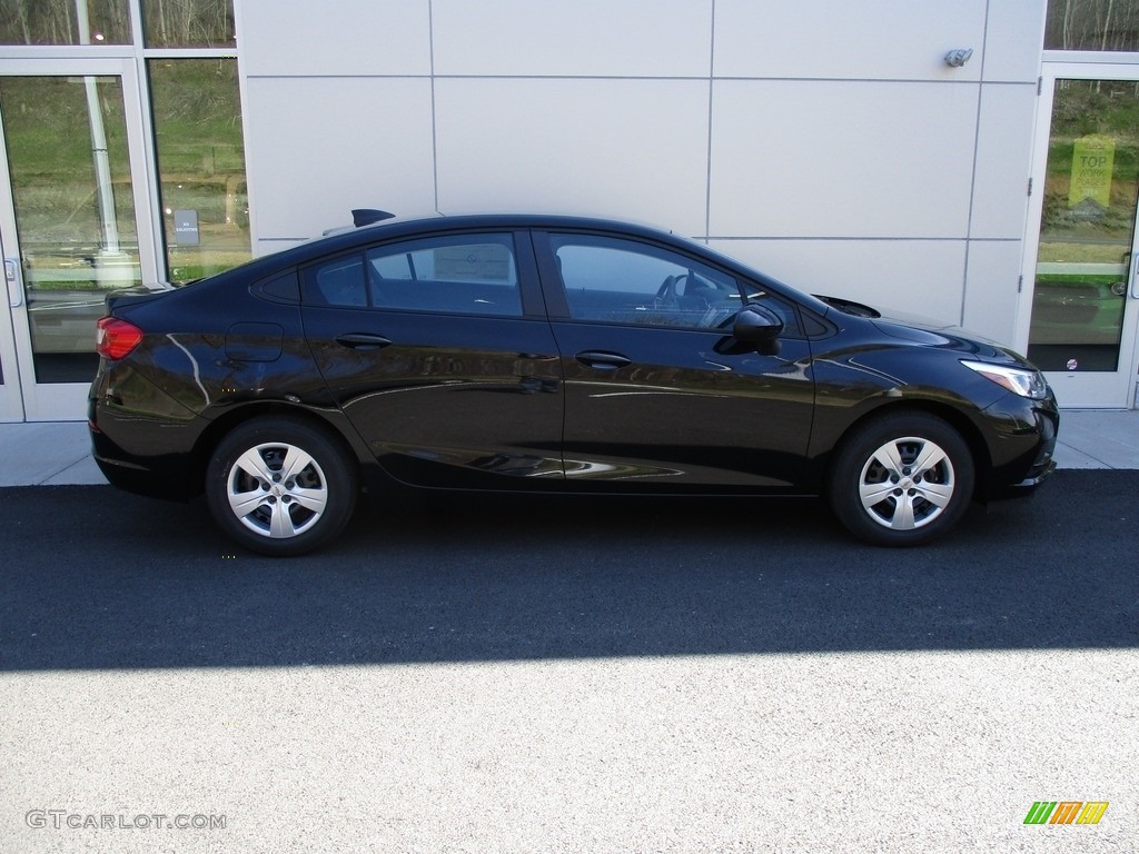 2016 Cruze LS Sedan - Mosaic Black Metallic / Jet Black photo #2