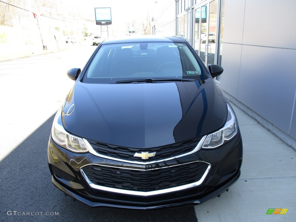 2016 Cruze LS Sedan - Mosaic Black Metallic / Jet Black photo #8