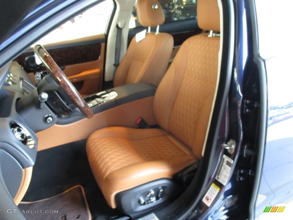 London Tan/Jet Interior 2016 Jaguar XJ L 3.0 AWD Photo #111934028