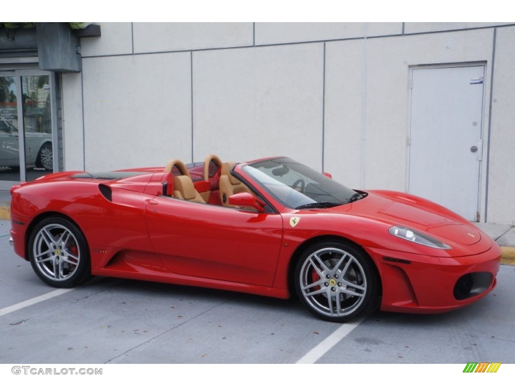 2007 F430 Spider F1 - Red / Cuoio photo #3
