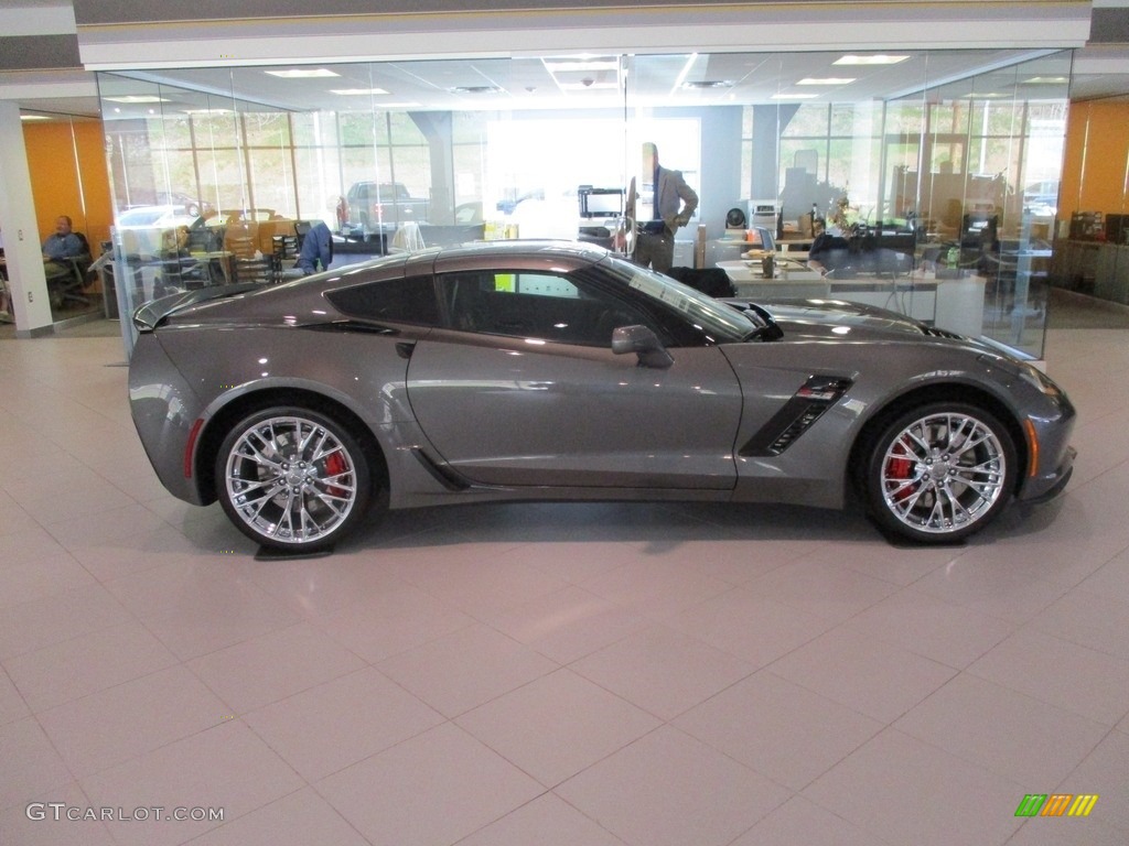 Shark Gray Metallic 2016 Chevrolet Corvette Z06 Coupe Exterior Photo #111934650