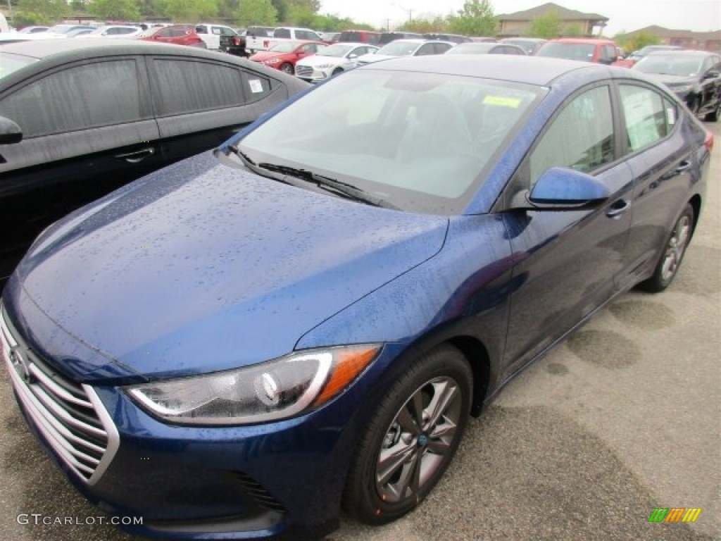 2017 Elantra SE - Lakeside Blue / Gray photo #2