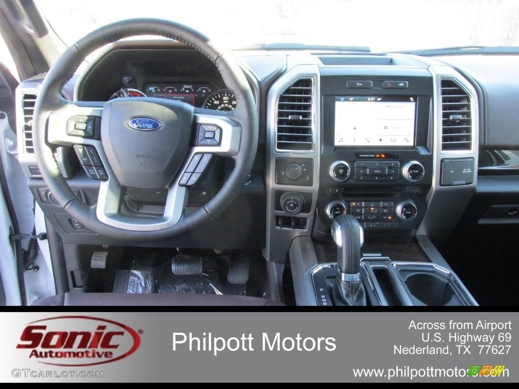2016 F150 Platinum SuperCrew - White Platinum / Platinum Brunello photo #23