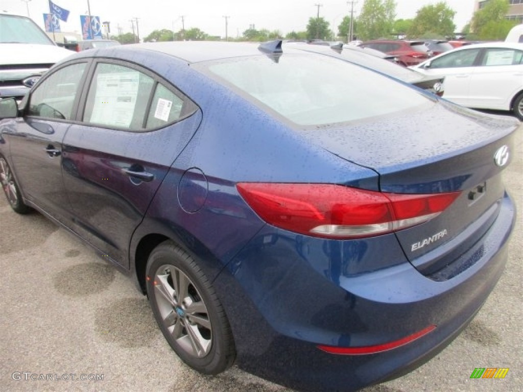 2017 Elantra SE - Lakeside Blue / Gray photo #4