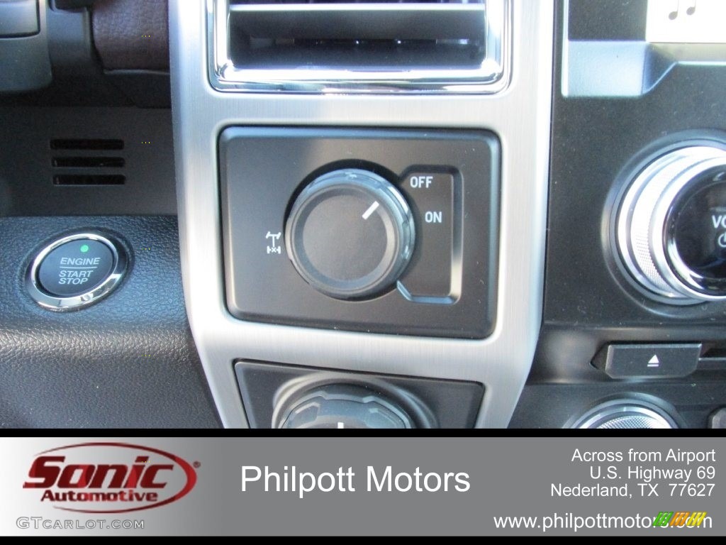 2016 F150 Platinum SuperCrew - White Platinum / Platinum Brunello photo #28