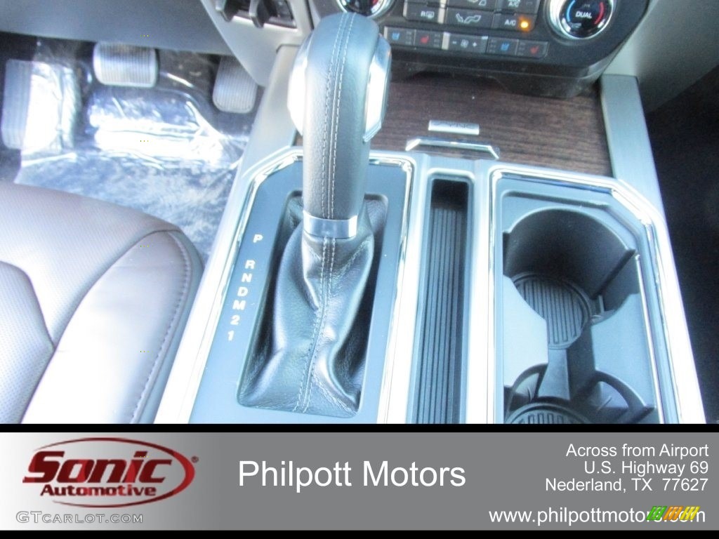 2016 F150 Platinum SuperCrew - White Platinum / Platinum Brunello photo #30