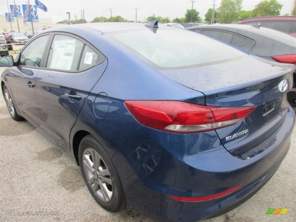 2017 Elantra SE - Lakeside Blue / Gray photo #4