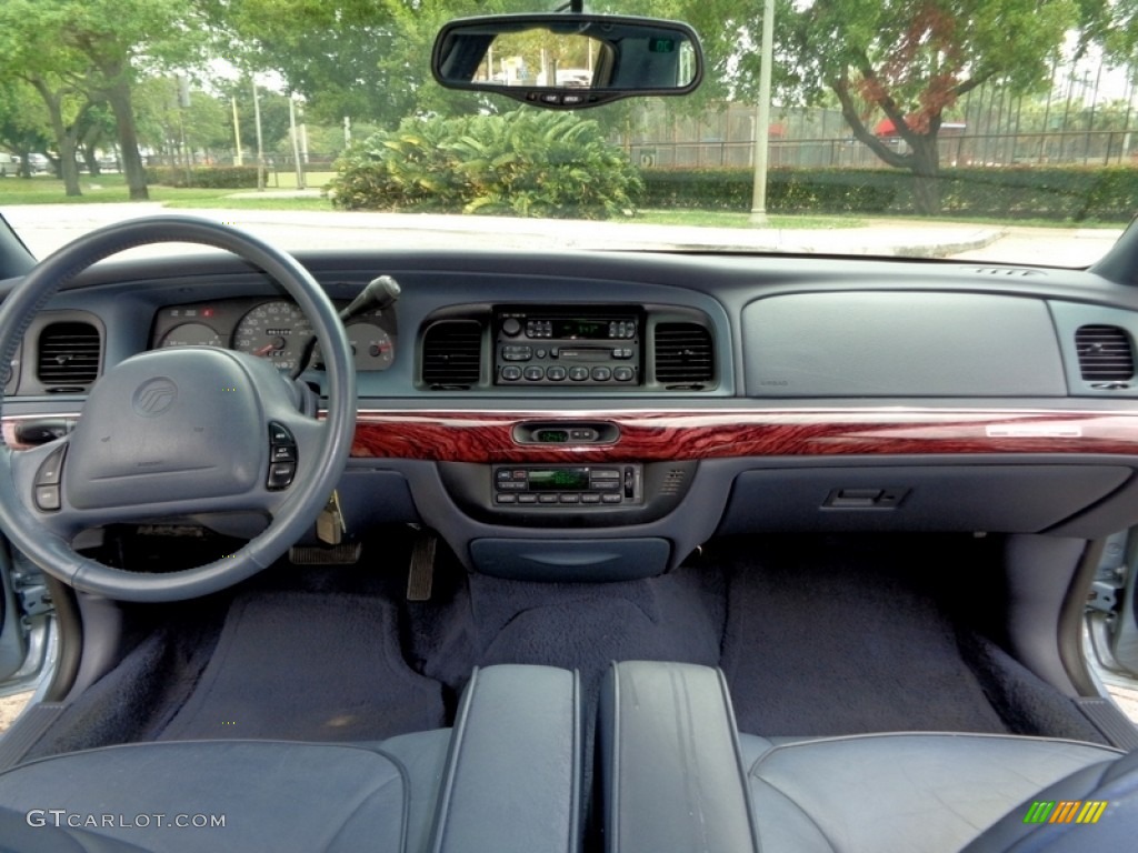 2000 Grand Marquis LS - Light Blue Metallic / Deep Slate Blue photo #4