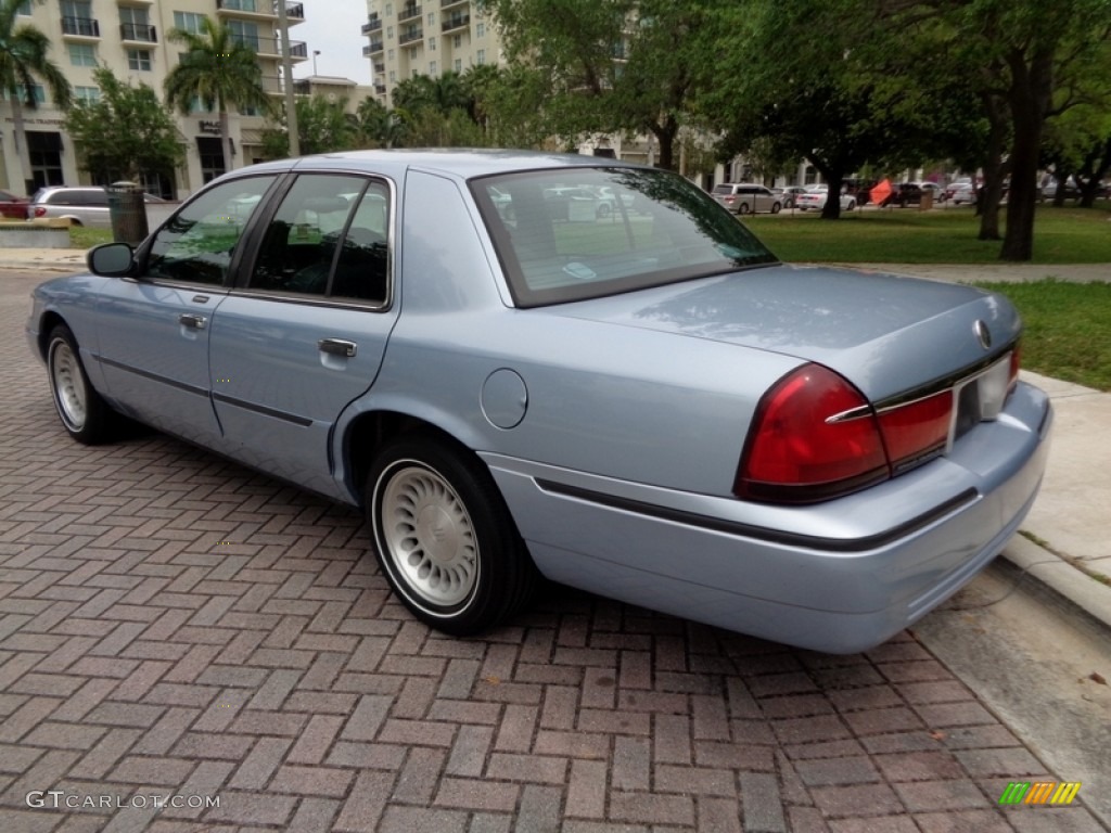 2000 Grand Marquis LS - Light Blue Metallic / Deep Slate Blue photo #5