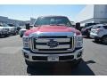 2016 Ruby Red Metallic Ford F350 Super Duty Lariat Crew Cab 4x4  photo #4