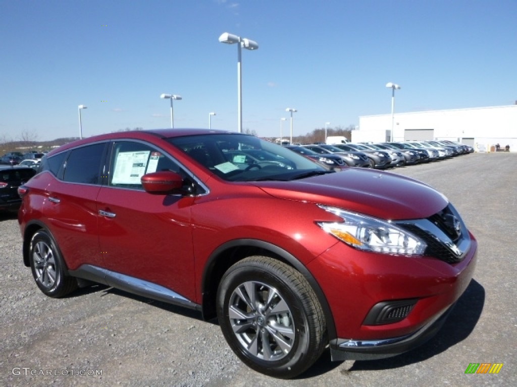 Cayenne Red 2016 Nissan Murano S AWD Exterior Photo #111937280