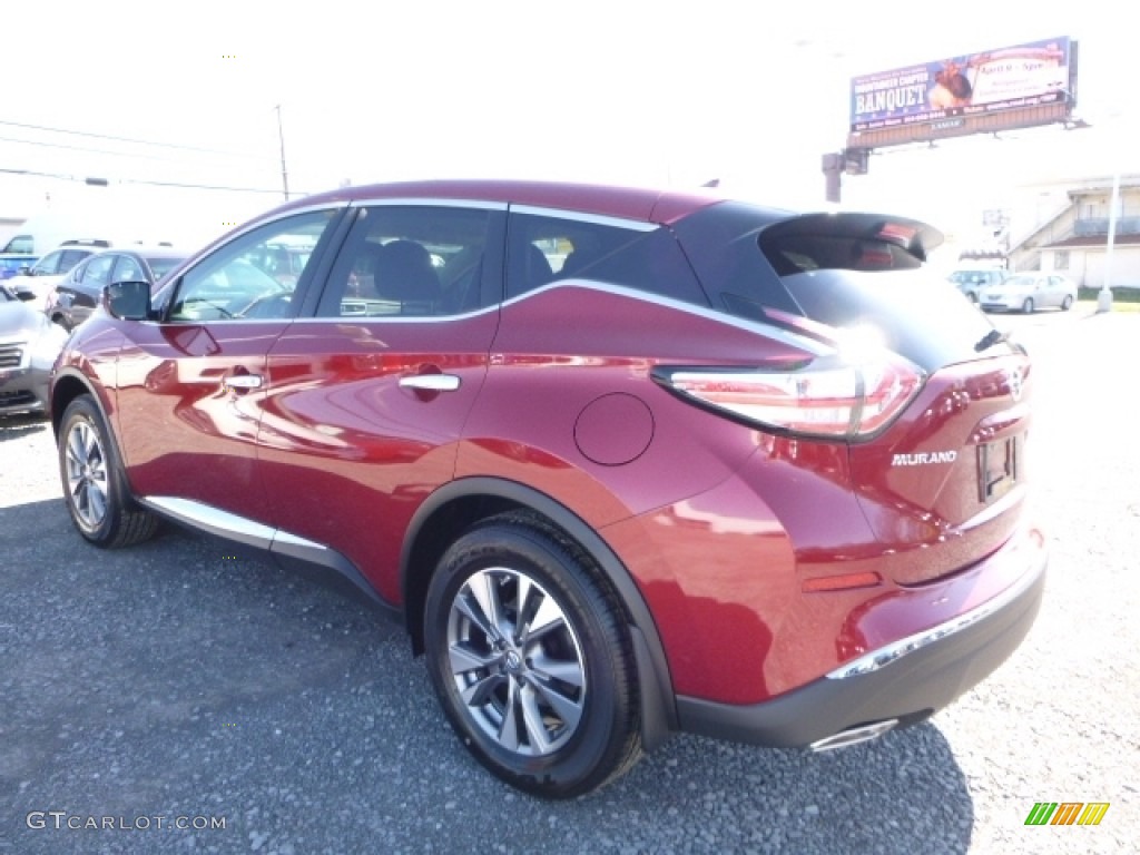 2016 Cayenne Red Nissan Murano S Awd 111927631 Photo 8