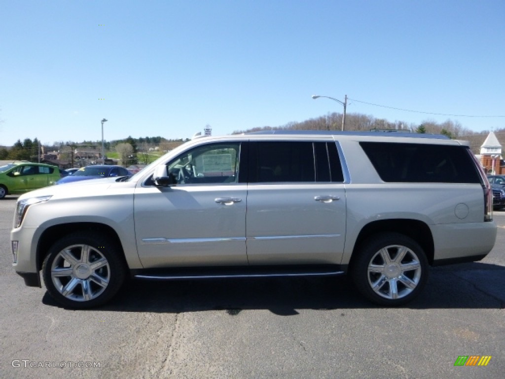 2016 Escalade ESV Premium 4WD - Silver Coast Metallic / Shale/Cocoa photo #12