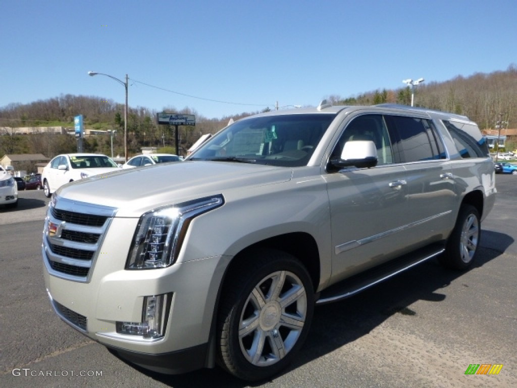 2016 Escalade ESV Premium 4WD - Silver Coast Metallic / Shale/Cocoa photo #13