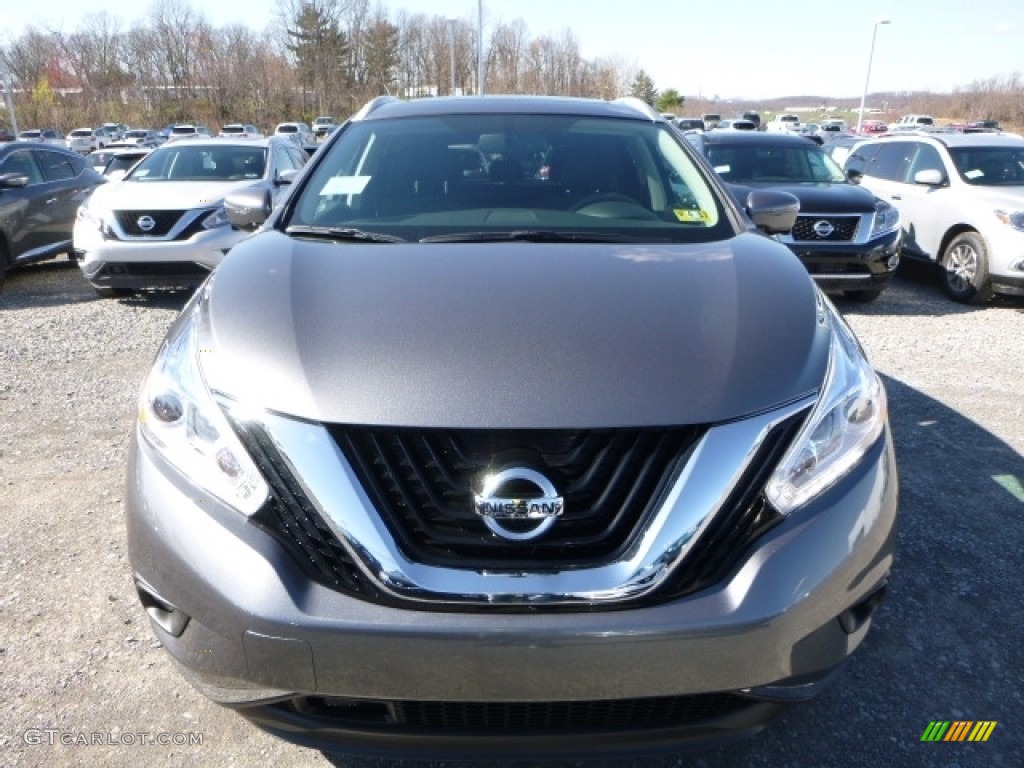 2016 Murano SL AWD - Gun Metallic / Graphite photo #11