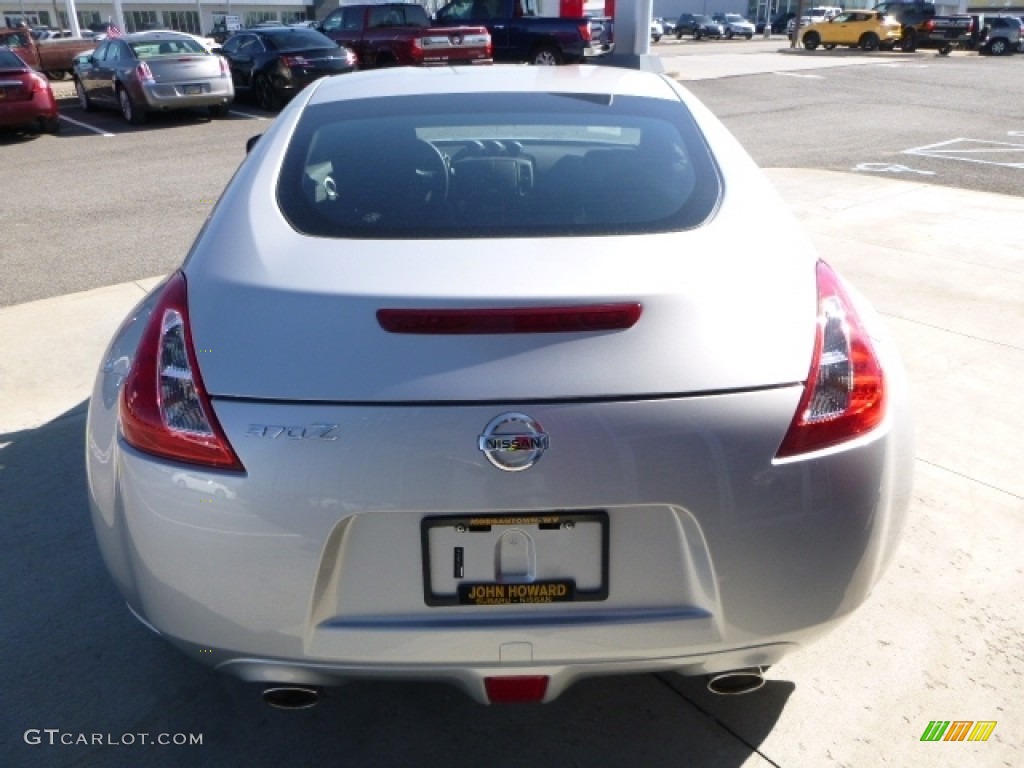 2016 370Z Coupe - Brilliant Silver / Black photo #8
