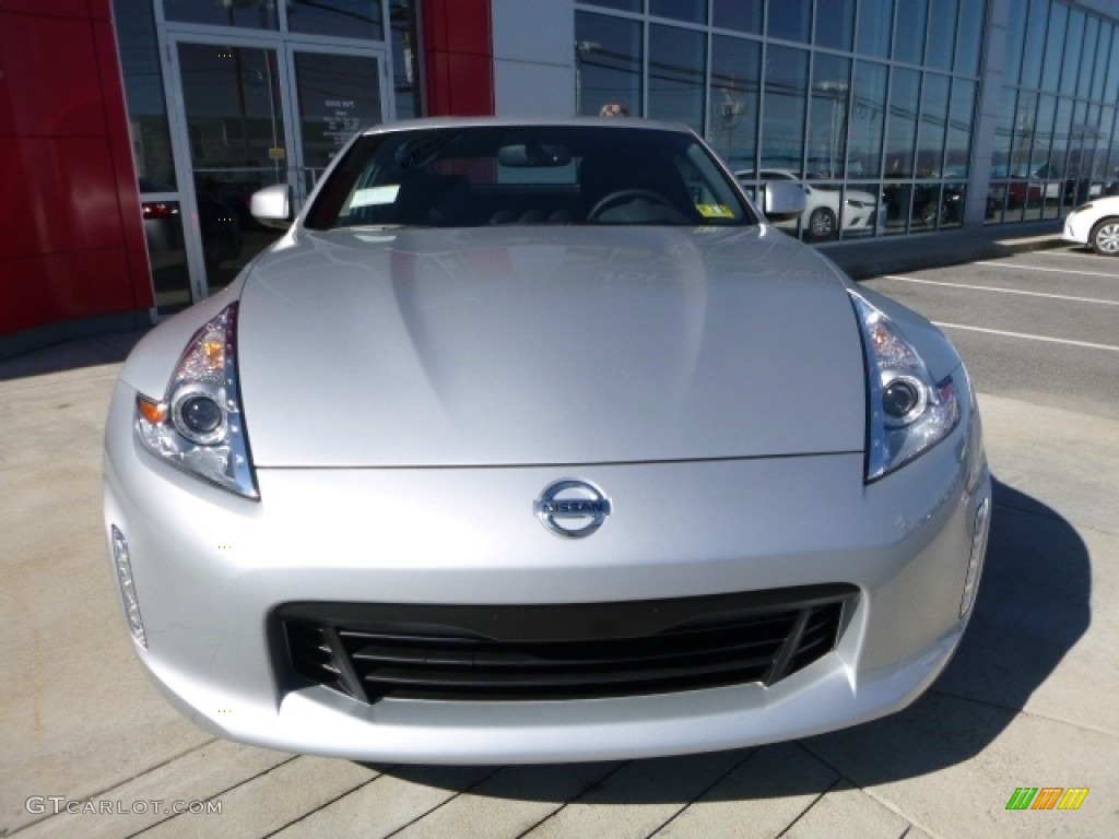 2016 370Z Coupe - Brilliant Silver / Black photo #12