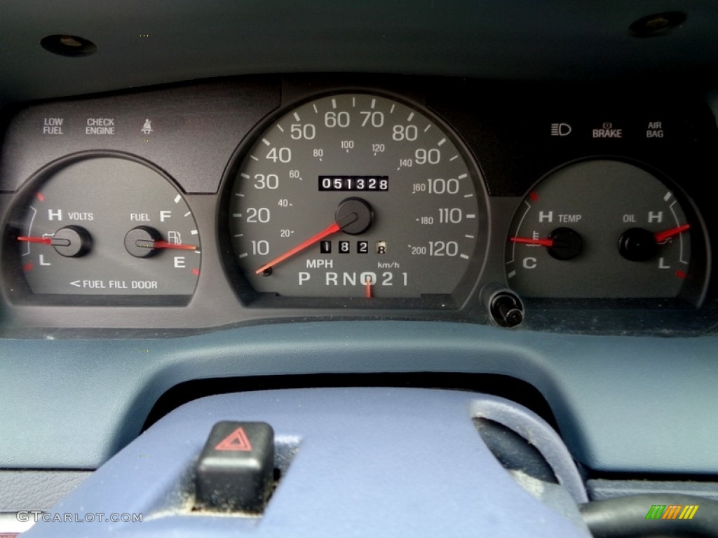 2000 Grand Marquis LS - Light Blue Metallic / Deep Slate Blue photo #59