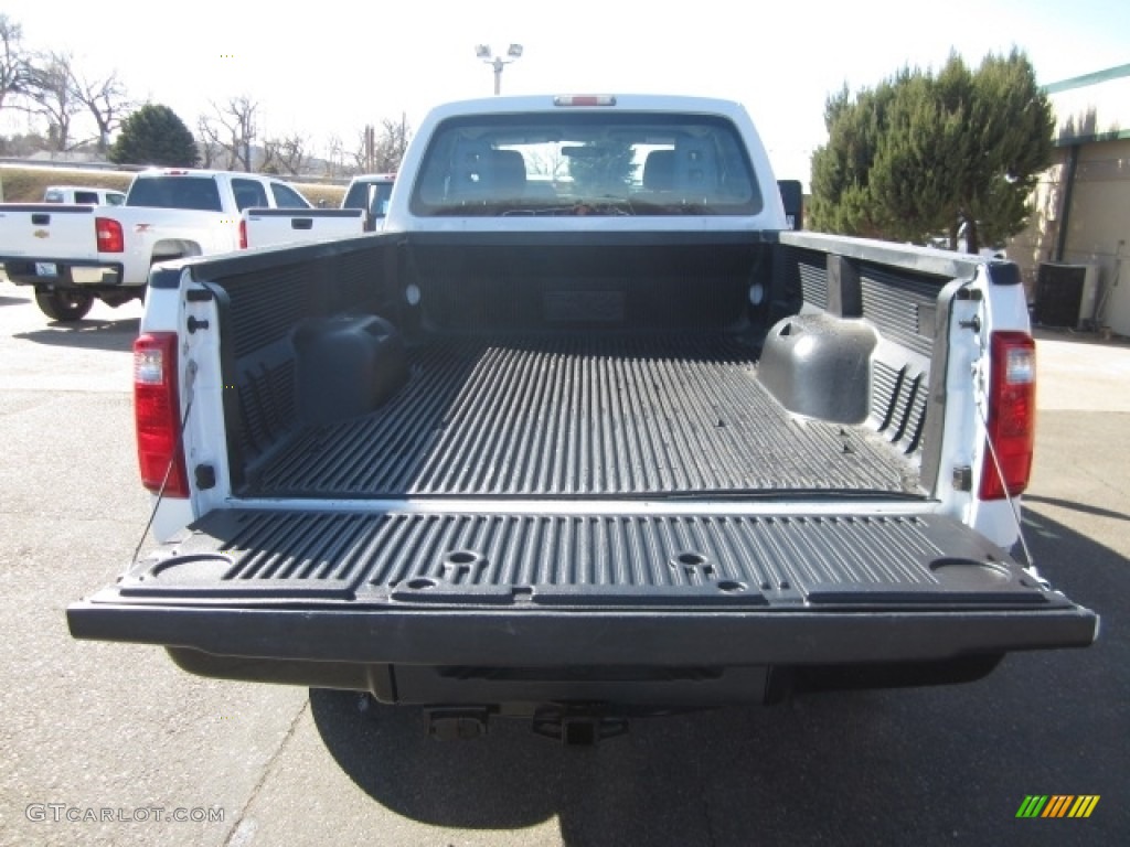 2012 F350 Super Duty XL SuperCab 4x4 - Oxford White / Steel photo #9