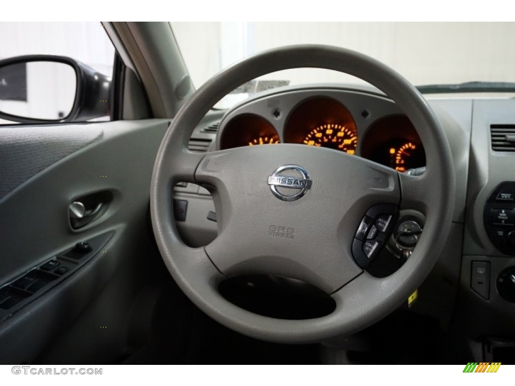 2002 Altima 2.5 S - Satin White / Frost Gray photo #27