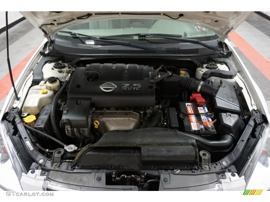 2002 Altima 2.5 S - Satin White / Frost Gray photo #41