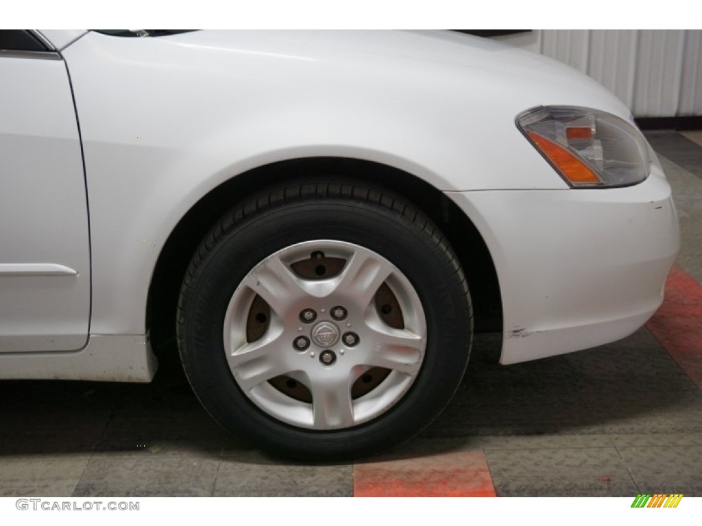 2002 Altima 2.5 S - Satin White / Frost Gray photo #49