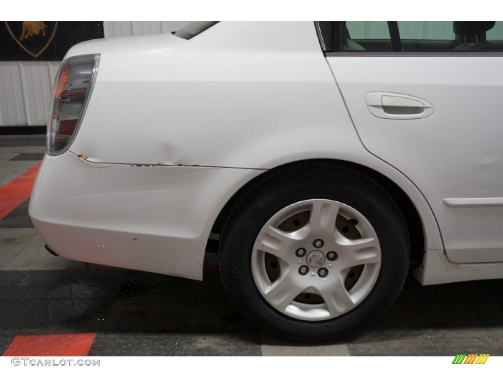 2002 Altima 2.5 S - Satin White / Frost Gray photo #56
