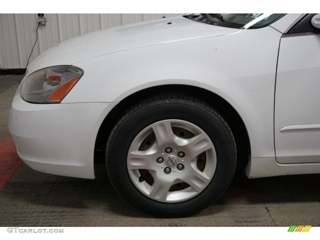 2002 Altima 2.5 S - Satin White / Frost Gray photo #81