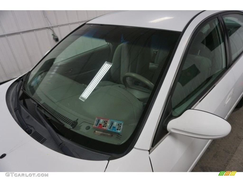 2002 Altima 2.5 S - Satin White / Frost Gray photo #86