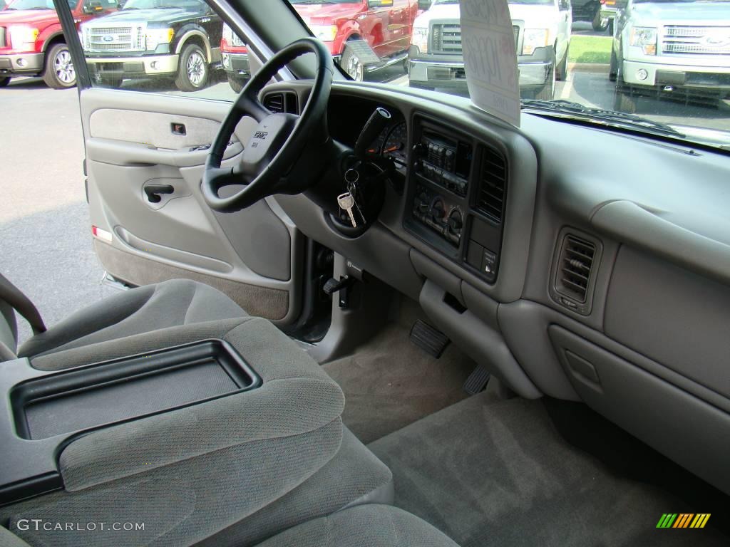 2000 Sierra 1500 SLE Regular Cab - Storm Gray Metallic / Pewter photo #11