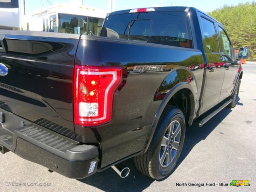 2016 F150 XLT SuperCrew - Shadow Black / Black photo #36