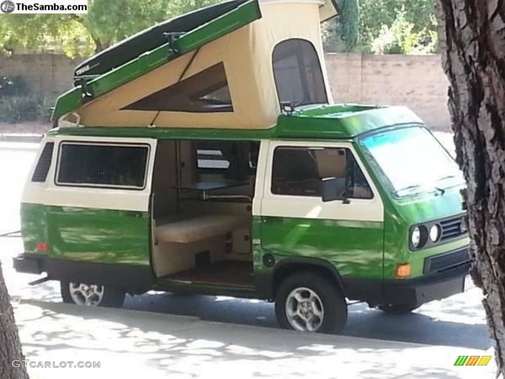Escorial Green 1983 Volkswagen Vanagon Camper Exterior Photo #111951579