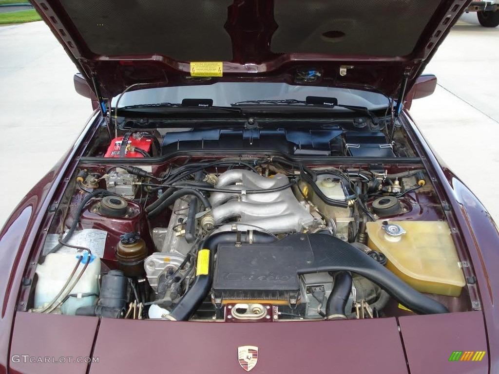 1987 944 Turbo - Mahogany Brown Metallic / Maroon photo #9