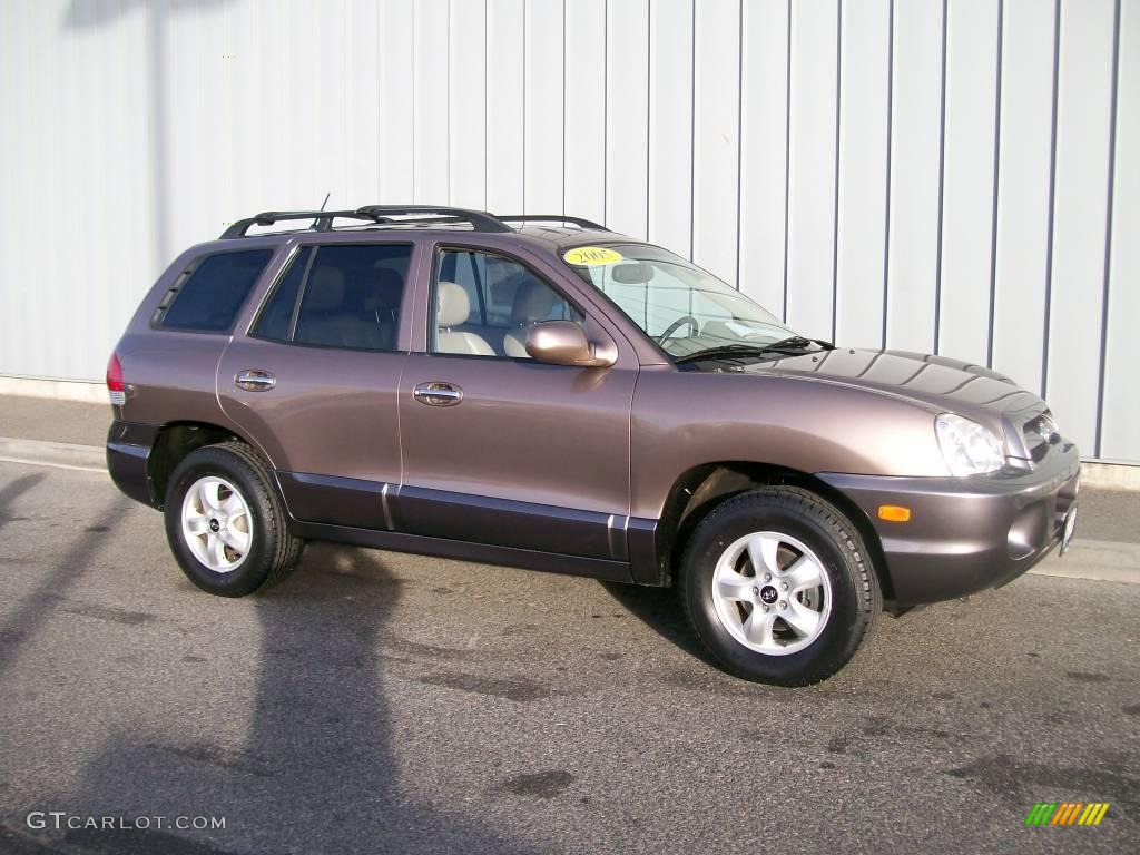 2005 Santa Fe LX 3.5 4WD - Mocha Frost Beige / Beige photo #1