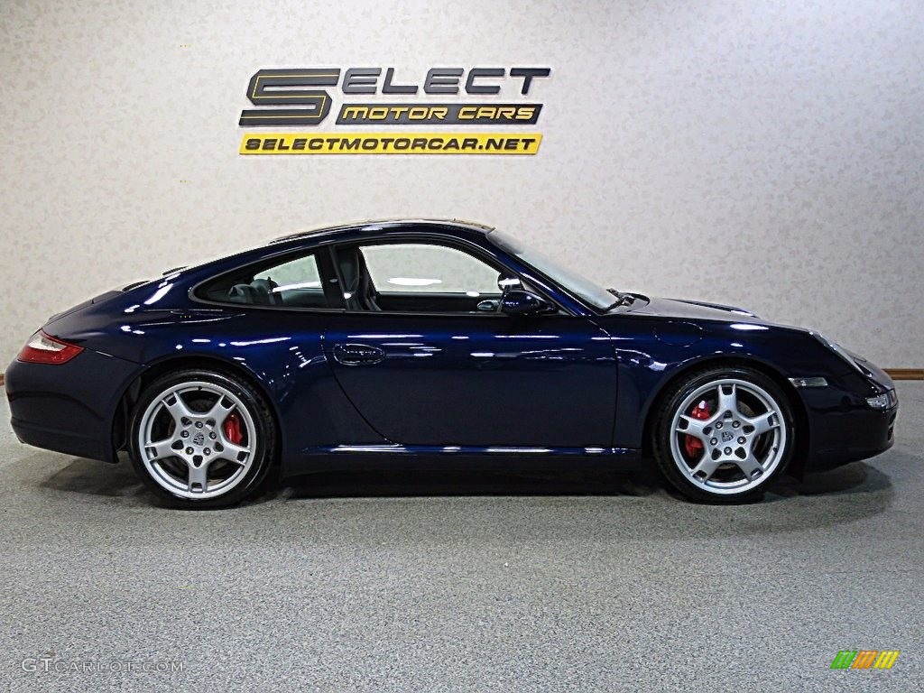 2005 911 Carrera S Coupe - Lapis Blue Metallic / Stone Grey photo #4