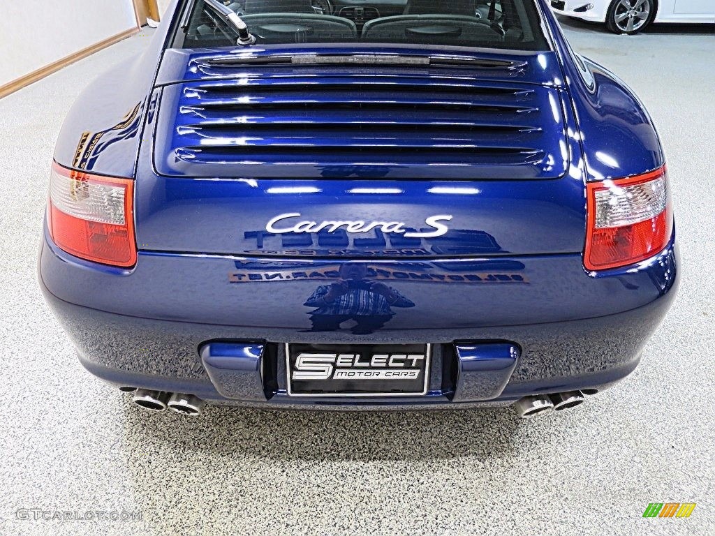 2005 911 Carrera S Coupe - Lapis Blue Metallic / Stone Grey photo #6
