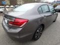 2013 Urban Titanium Metallic Honda Civic EX Sedan  photo #5