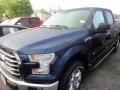 2016 Blue Jeans Ford F150 XLT SuperCrew 4x4  photo #2