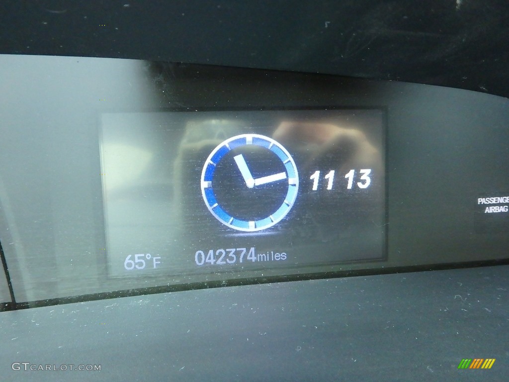 2013 Civic EX Sedan - Urban Titanium Metallic / Beige photo #24