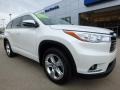Blizzard Pearl White - Highlander Limited AWD Photo No. 8