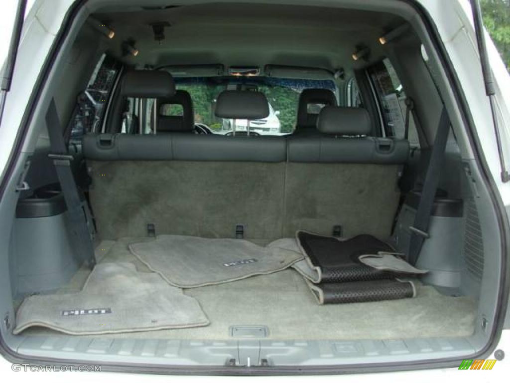 2004 Pilot EX-L 4WD - Taffeta White / Gray photo #14