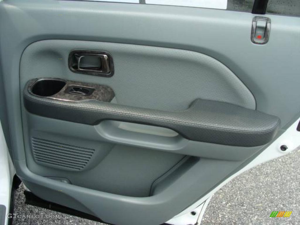 2004 Pilot EX-L 4WD - Taffeta White / Gray photo #16