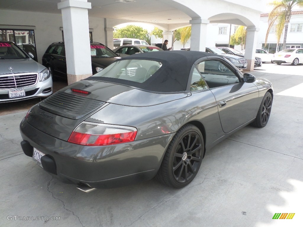 1999 911 Carrera Cabriolet - Slate Grey Metallic / Graphite Grey photo #2